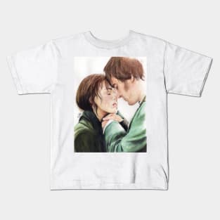 Elizabeth and Darcy Kids T-Shirt